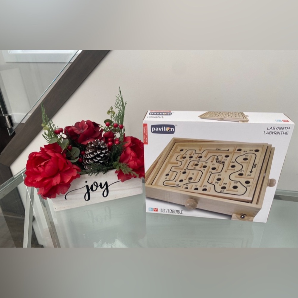 🌞 sale 3 for $15 Wooden Maze Puzzle, Ball Game Educational Labyrinth Toy f